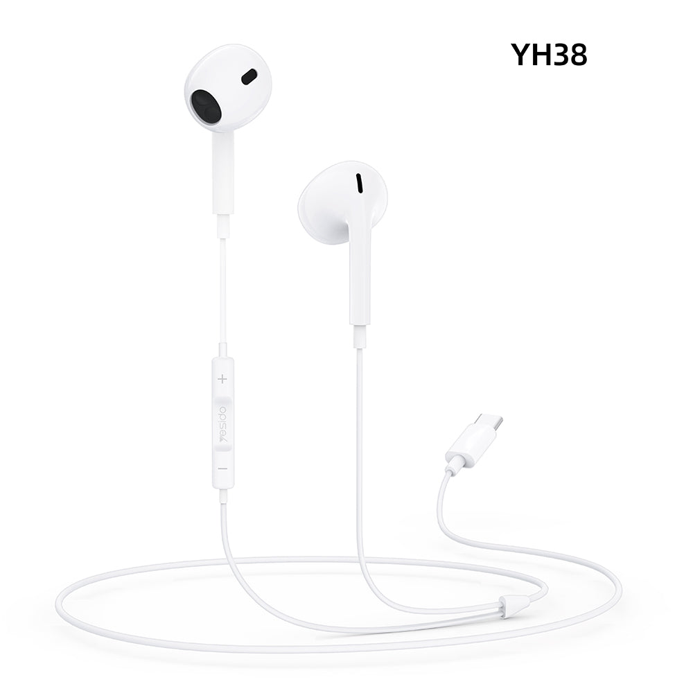 TYPE-C  Earphone Deep Bass YH38