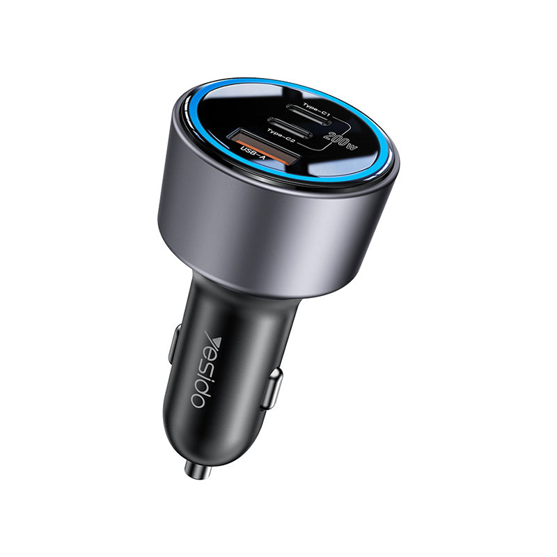 Car charger YESIDO Y59 BLACK