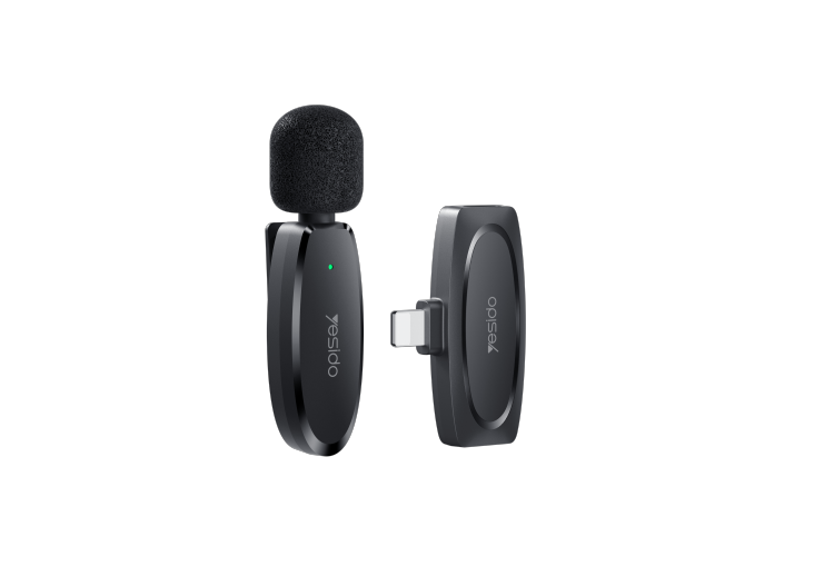 Wireless Microphone YESIDO KR12 BLACK