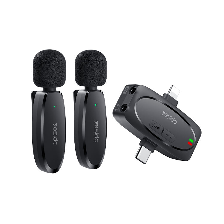 Wireless Microphone YESIDO KR15 BLACK
