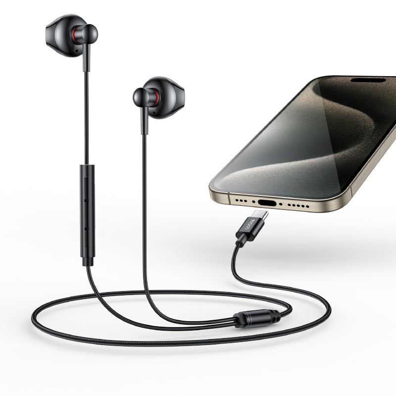 EARPHONE YESIDO YH49 BLACK