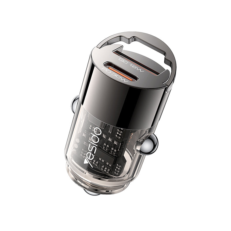 Car charger YESIDO Y68 BLACK