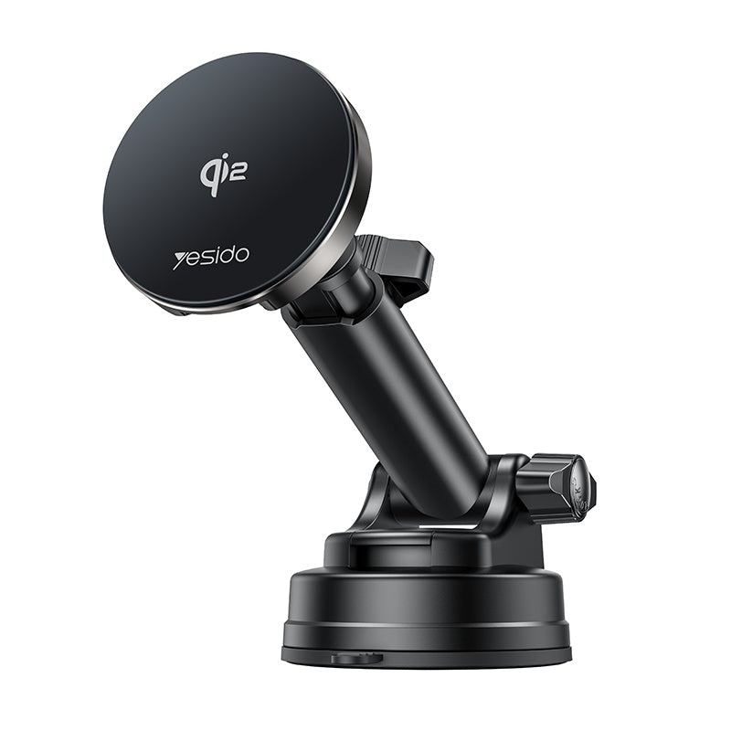 HOLDER WIRELESS CHARGER YESIDO DS30 BLACK
