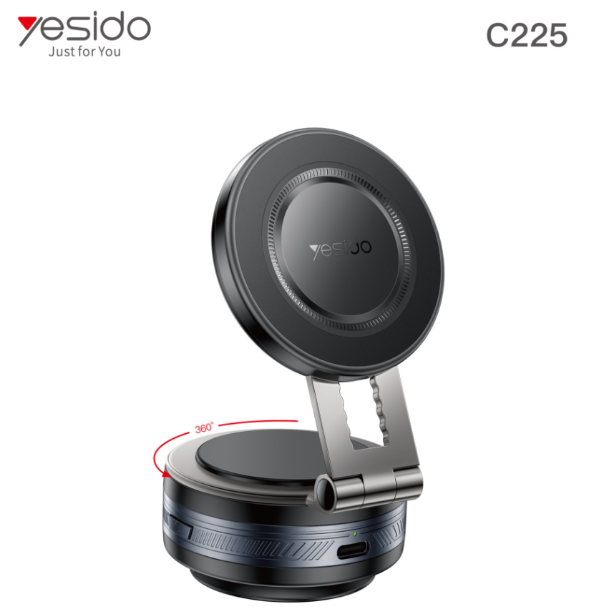 360 degree rotation vacuum suction cup  car holder C225