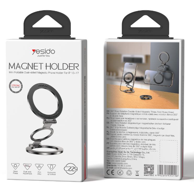 HOLDER YESIDO C229 GRAY