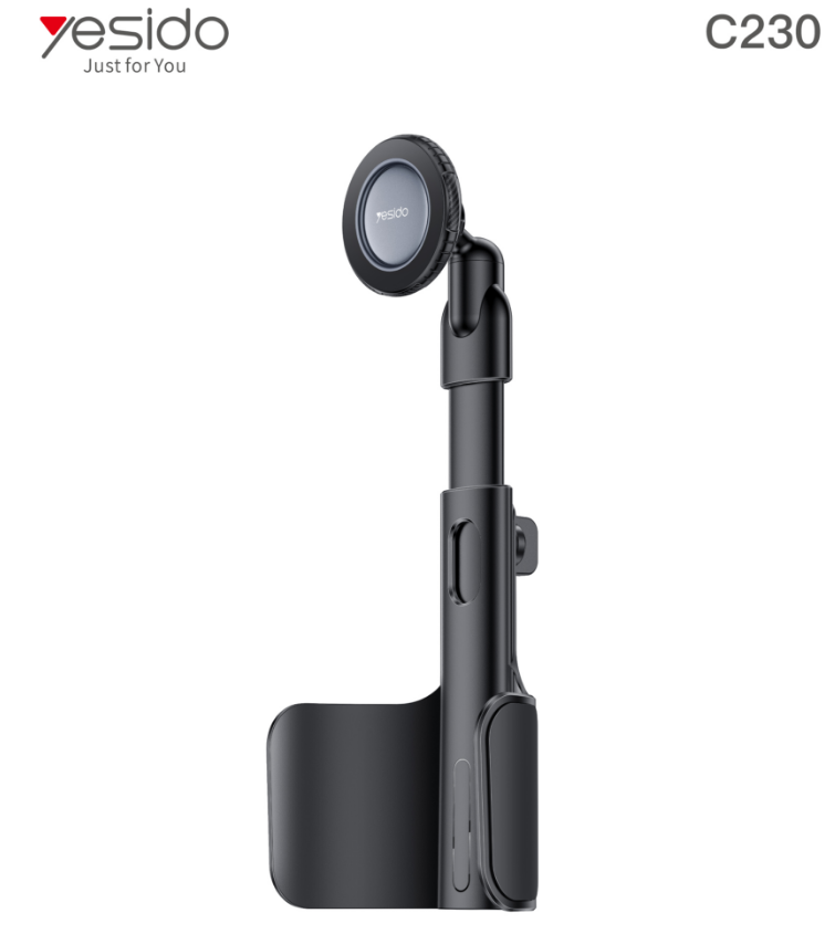 HOLDER YESIDO C230 BLACK