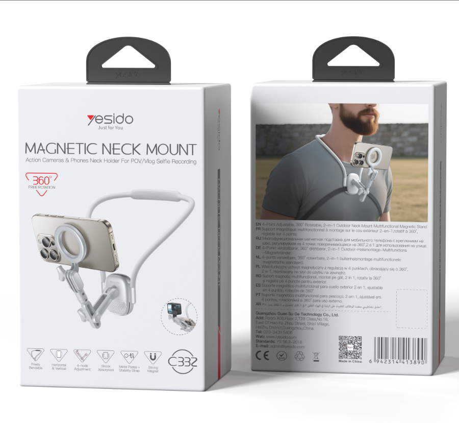 Multifunctional neck-hanging shooting bracket C332