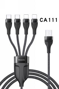 USB to 4 ports  Charging Cable 1.2M CA111