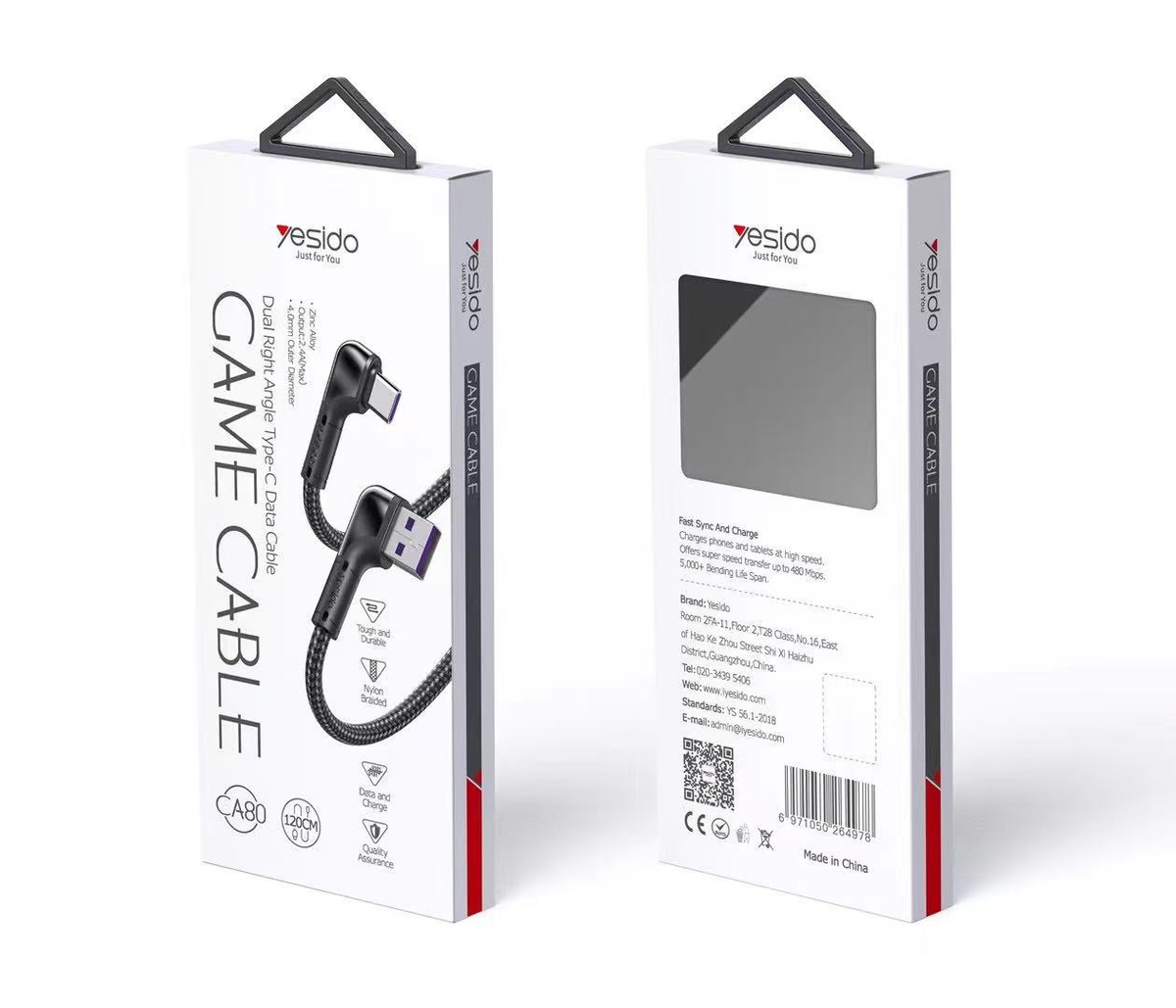 1.2M - GAME CABLE-TYPEC CA80-TYPEC
