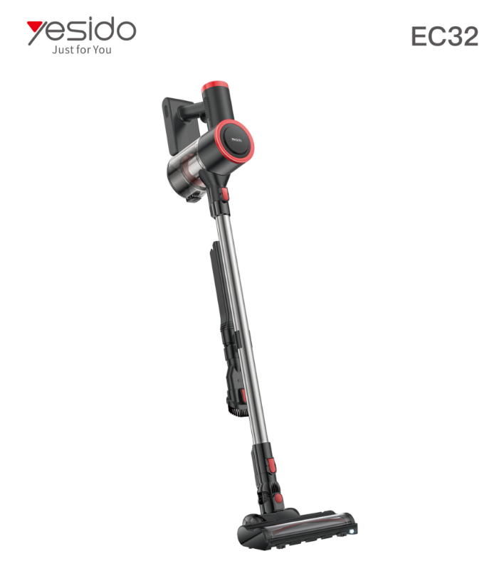 CORDLESS VACUUM CLEANER 
 YESIDO EC32-EU BLACK