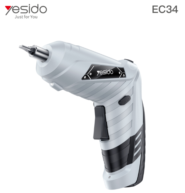 SCREWDRIVER SETELECTRIC&CORDLESS YESIDO EC34 WHITE