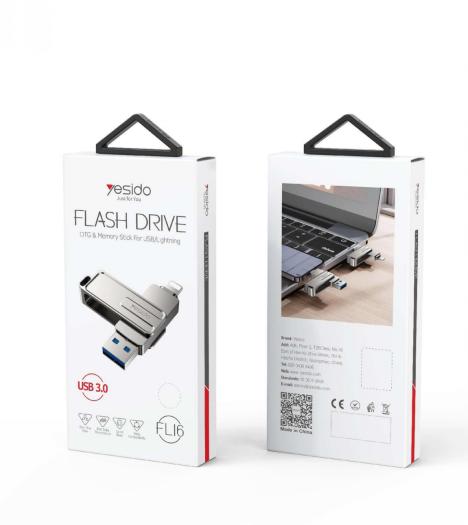 2 in 1  Lightning, USB-A,adapter memory stick FL16