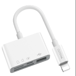 Dual lightning to TF SD USB GS12