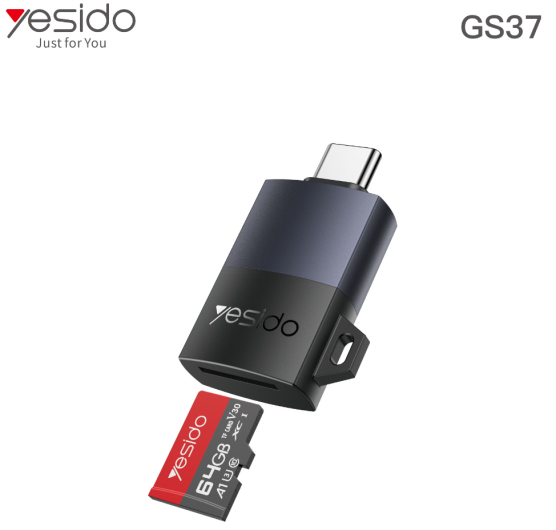 OTG TYPE-C TO TF card reader GS37