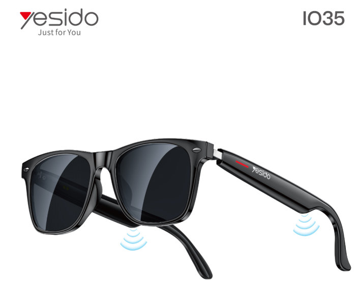 Smart Glasses YESIDO IO35 BLACK