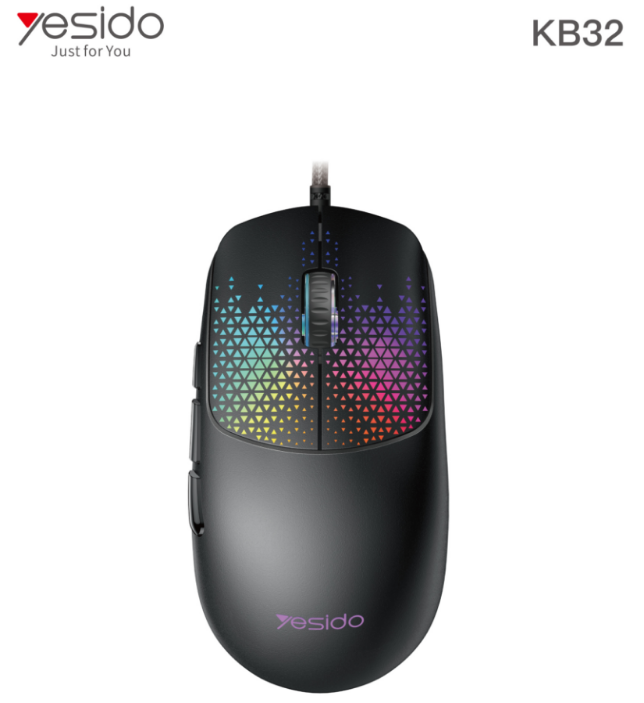 Wired Lightweight RGB Gaming Mouse KB32
