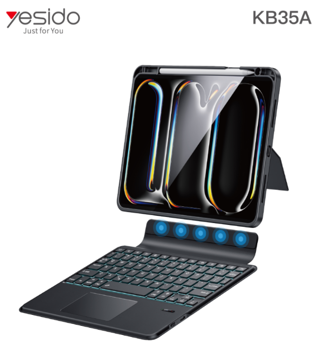Keyboard YESIDO KB35A BLACK