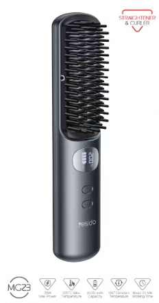 HAIR STRAIGHTENER  
 YESIDO MG23 BLACK