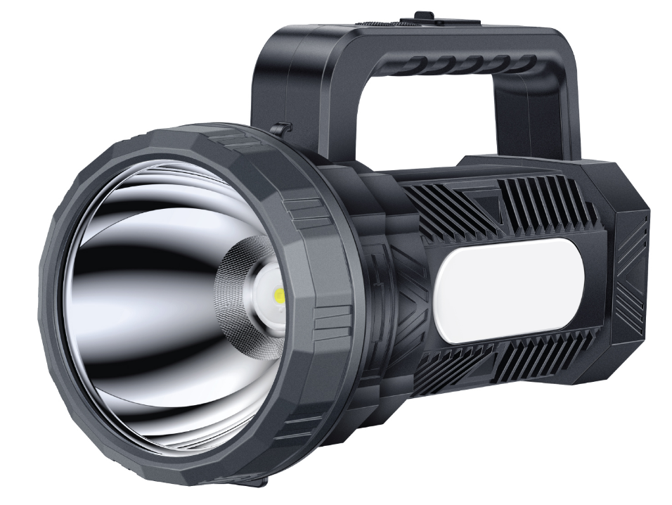 telescopic flashlight YESIDO TC12 BlACK