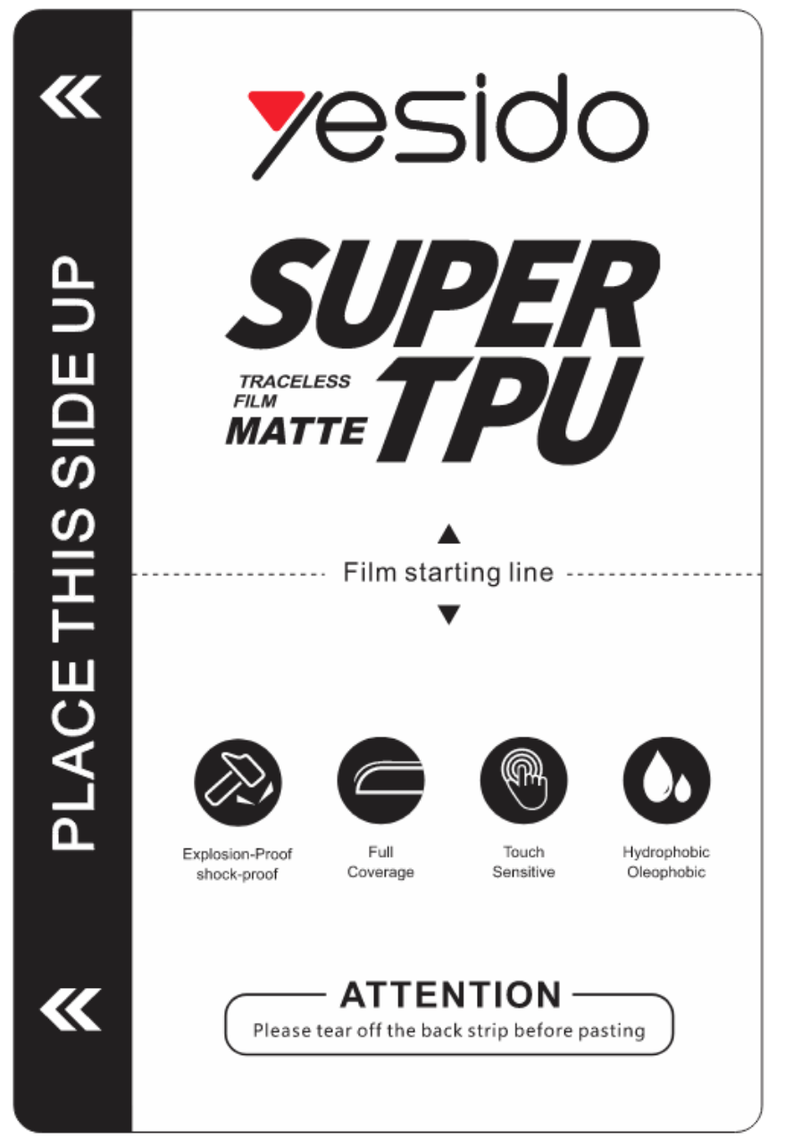 TPU high-definition anti-fingerprint film TG35