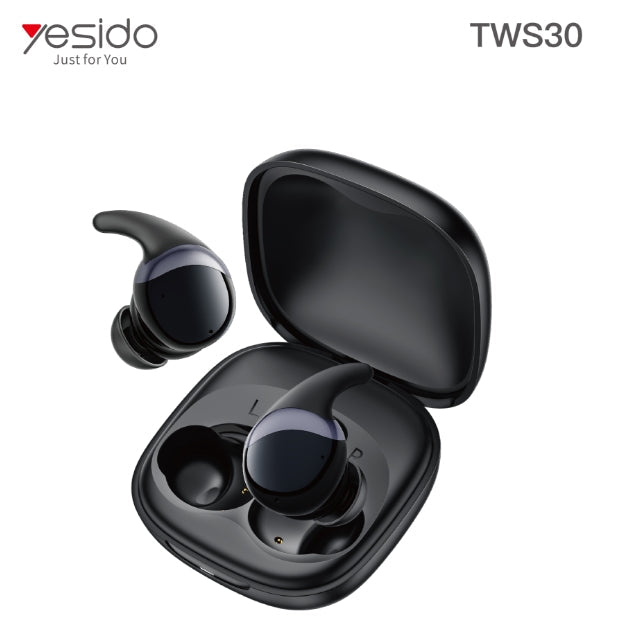 AIRPOD YESIDO TWS30 BLACK