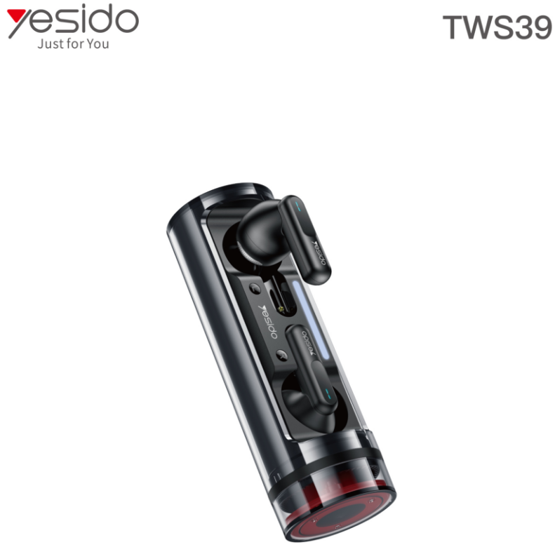 AIRPOD YESIDO TWS39 BLACK