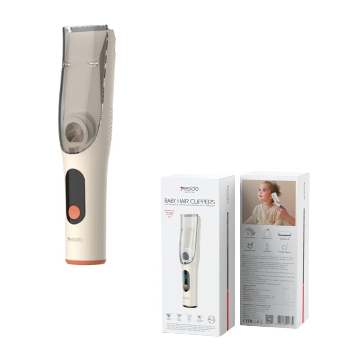 Hair clippers  YESIDO MG19 IVORY