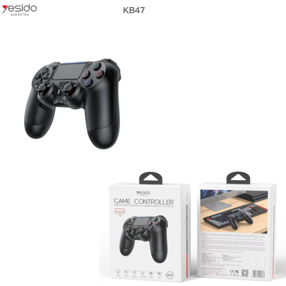 P4 game controller KB47