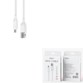 date cable  YESIDO CA126C-white White