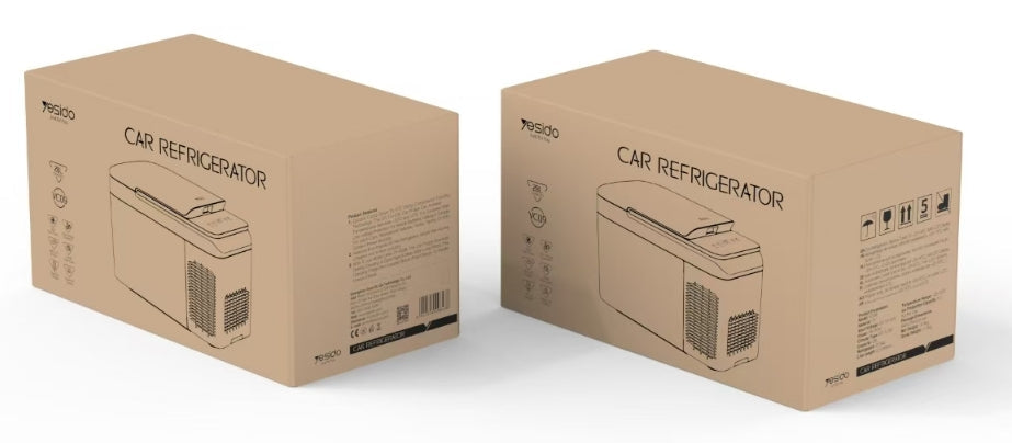 Car Refrigerator YESIDO VC09 BROWN