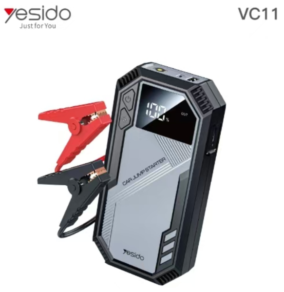 Car Jump Starter YESIDO VC11 BLACK