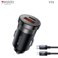 Car charger YESIDO Y73 BLACK