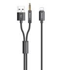 3.5MM -lightning AUX  Audio cable  & charging YAU18