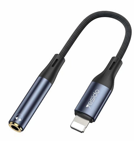 Aux cable YESIDO YAU37 BLACK