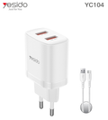 HOME CHARGER YESIDO YC104 White