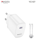 TC PD35W  Home charger EU (C TO C cable) YC107