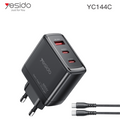 65W GaN Charger with C-C cable  EU YC144C