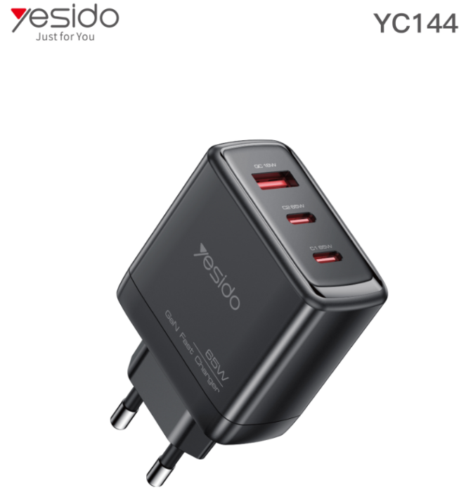 65W GaN Charger EU YC144