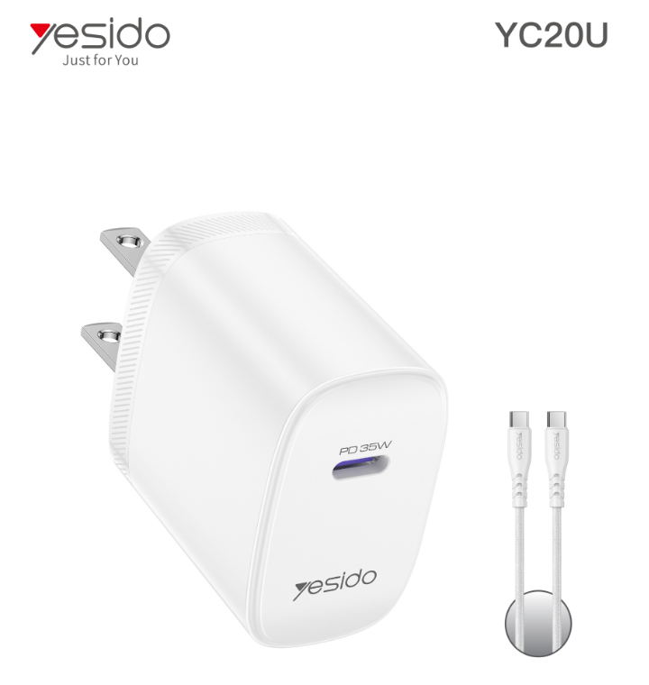 TC PD35W  Home charger US (C TO C cable) YC20U