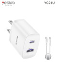 A+C 35W  Home charger US (C TO C cable) YC21U