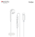 EARPHONE YESIDO YH54 WHITE