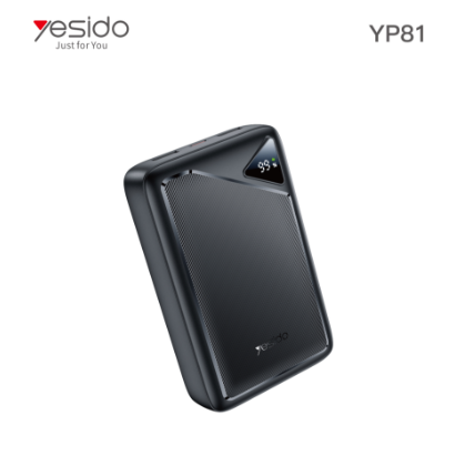Power bank YESIDO YP81 BLACK
