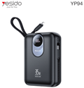 Power bank YESIDO YP94 BLACK