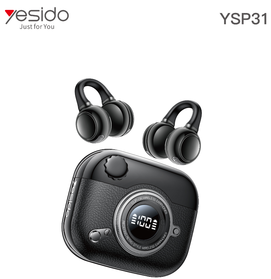 OWS clip-on Bluetooth headset YSP31