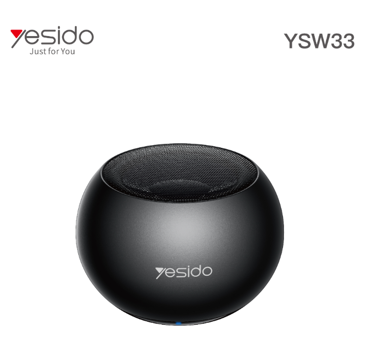 SPEAKER YESIDO YSW33 BLACK